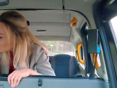 Fake Taxi Beautiful woman in red lingerie getting fucked
