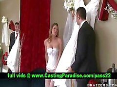 Kayla Paige stunning busty bride