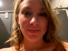 hot blonde masturbating in a mall bathroom 84287456242505689