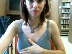 Ava Kittyn - library cam flashing