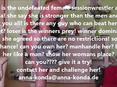 The Anna Konda Mixed Wrestling Session Offer