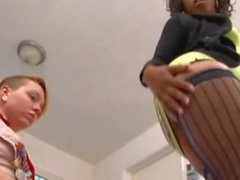 Girl Scout is seduced by Black Woman