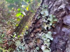 Sexy Neighbor Gets Fucked In the Woods