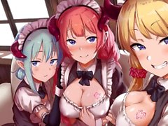 Let the maids serve you pleasure!~ (Anime/ Hentai JOI #2)
