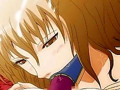 Busty japan anime vibrating her ass and wetpussy