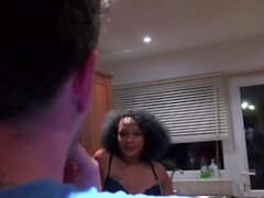 UK Stepbrother Pounds Sexy Chanel Santos