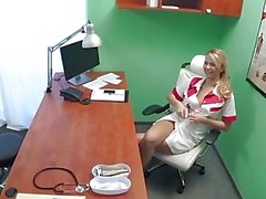 FakeHospital Sexy nurse wants a quick fuck