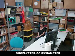 Shoplyfter - Teen Blackmailed & Fucked For Stealing