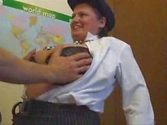 Busty Mature British Policewoman