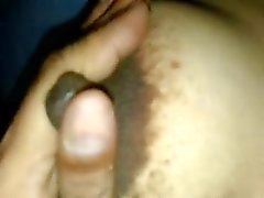 Indian Housewife aloow her husband to play with her BOOBS