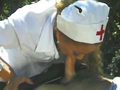 Horny nurse knows what her patient wants