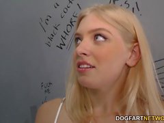 Cute Giselle Palmer Makes A BBC Cum - Gloryhole