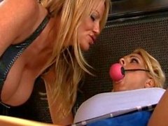 Holly Halston Tied Gagged and Fucked By Busty Friend Kelly Madiso
