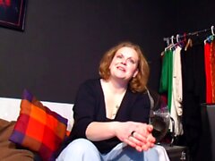 german mature real amateur masturbation casting after pickup