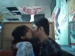 Bangladeshi boyfriend and girlfriend in restaurant (1)