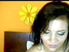 adorable thick Titted Brunette on cam by TROC