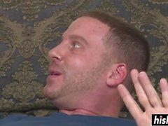 Hard dick surprised a blonde MILF