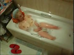 Hazel May Takes A Bath