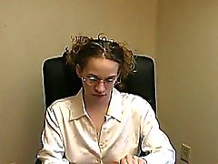 Busty Lactating Mom at Work