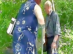 Huge Natural Tits On Busty Redhead Granny