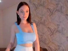 Homemade amateur webcam babe masturbating
